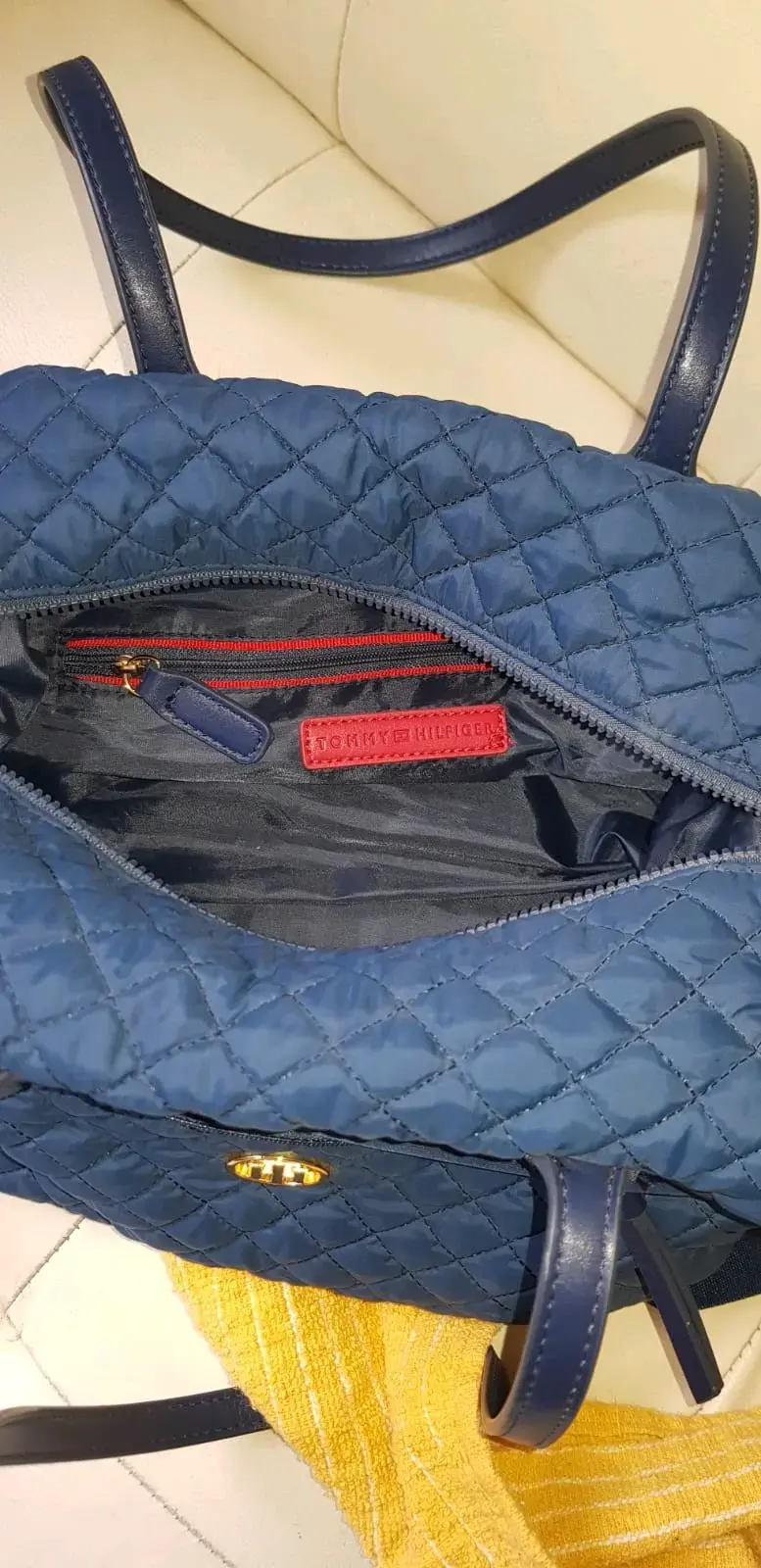 Bolso azul acolchado Tommy Hilfiger - 3