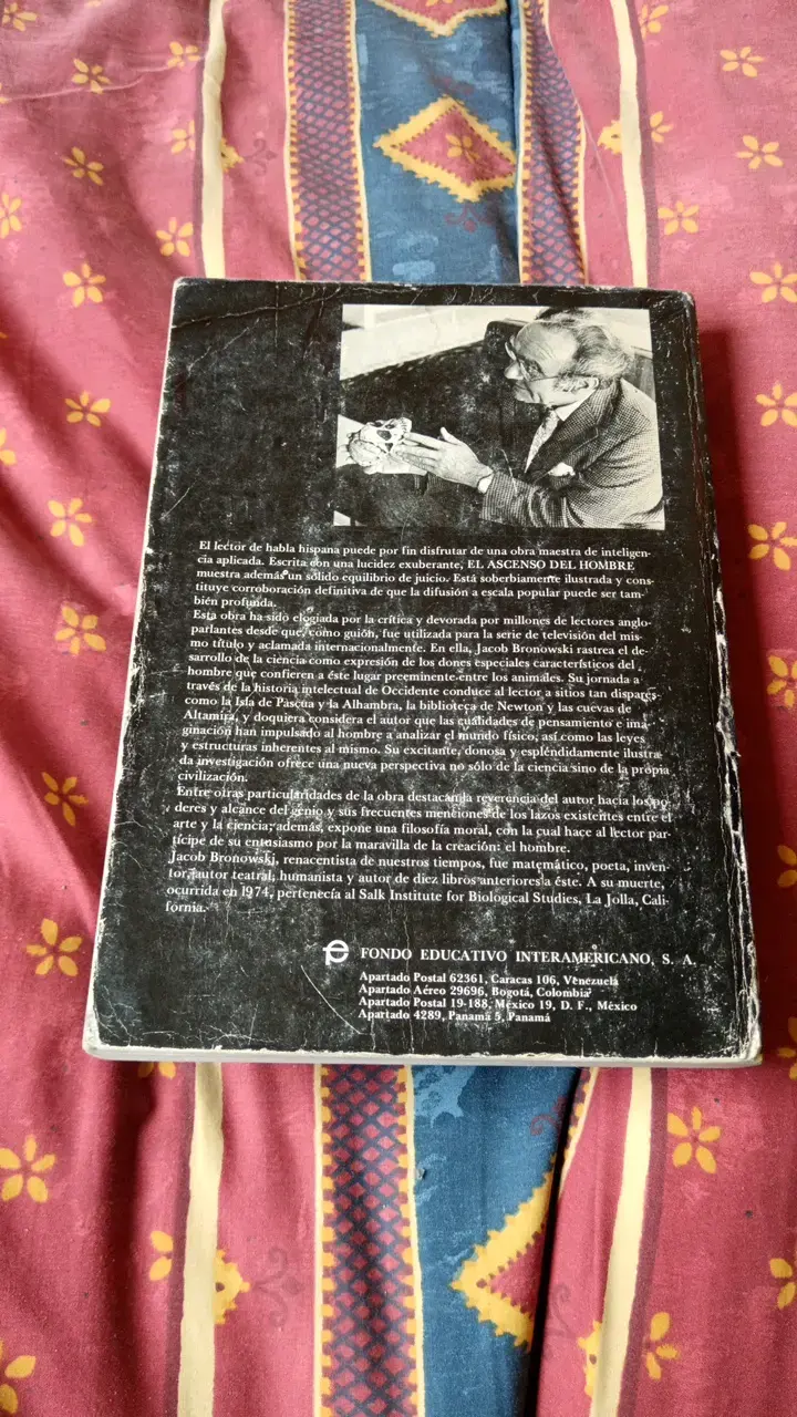Libro El Ascenso del Hombre de J. Bronowski - 2