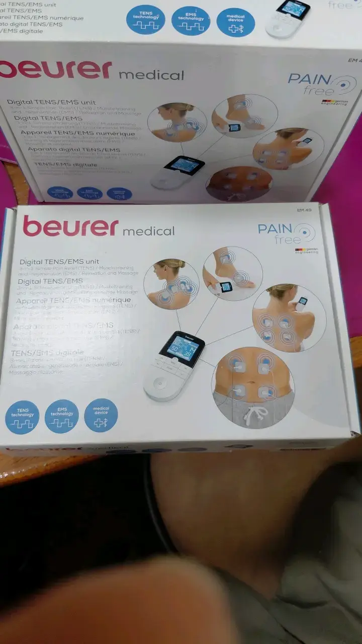 Unidad TENS/EMS Digital Beurer EM49 para Alivio del Dolor - 3