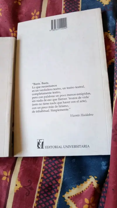 Libros de poesía de Vicente Huidobro y Pablo Neruda - miniatura 3