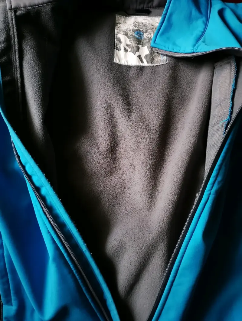 Chaqueta Montaña Sport azul y gris para hombre - 2