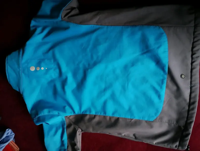 Chaqueta Montaña Sport azul y gris para hombre - 3