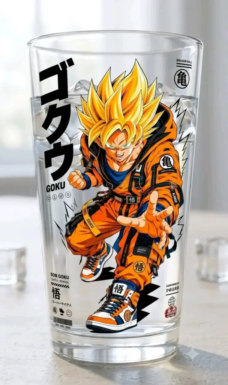 Set de Vasos Dragon Ball Z con Personajes - 2