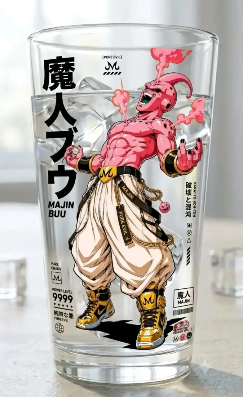 Set de Vasos Dragon Ball Z con Personajes - 3