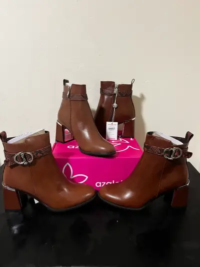 Botines de cuero  Azaleia - miniatura 1