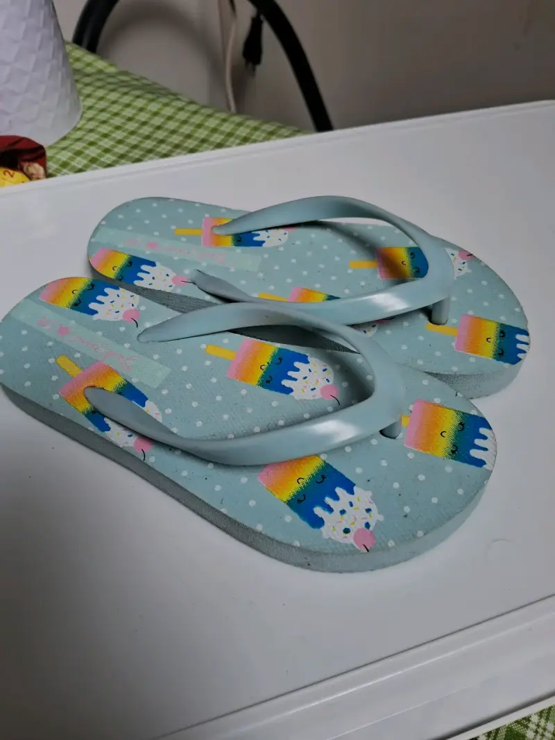 Chalas de playa con diseño de helados