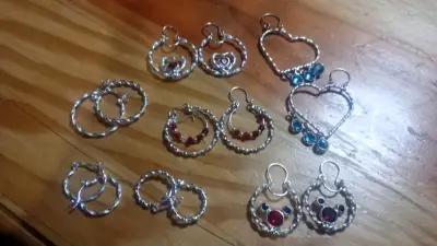 Lote de Pulseras y Anillos de Plata con Cristales - miniatura 5
