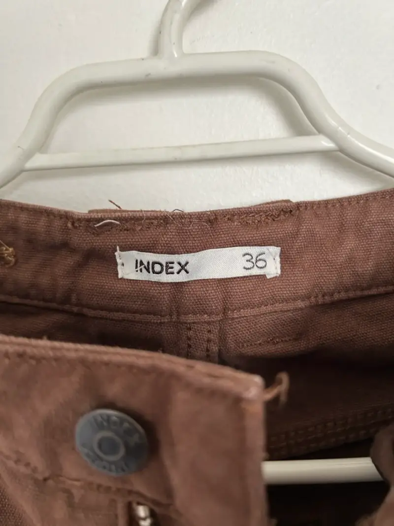 Bermudas marrones para mujer talla 36 - 2