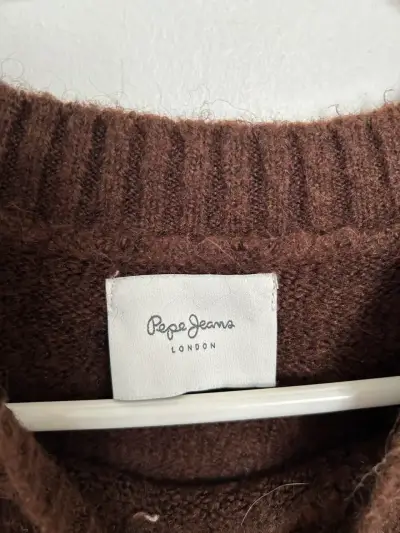 Suéter de lana Pepe Jeans con diseño geométrico - miniatura 2