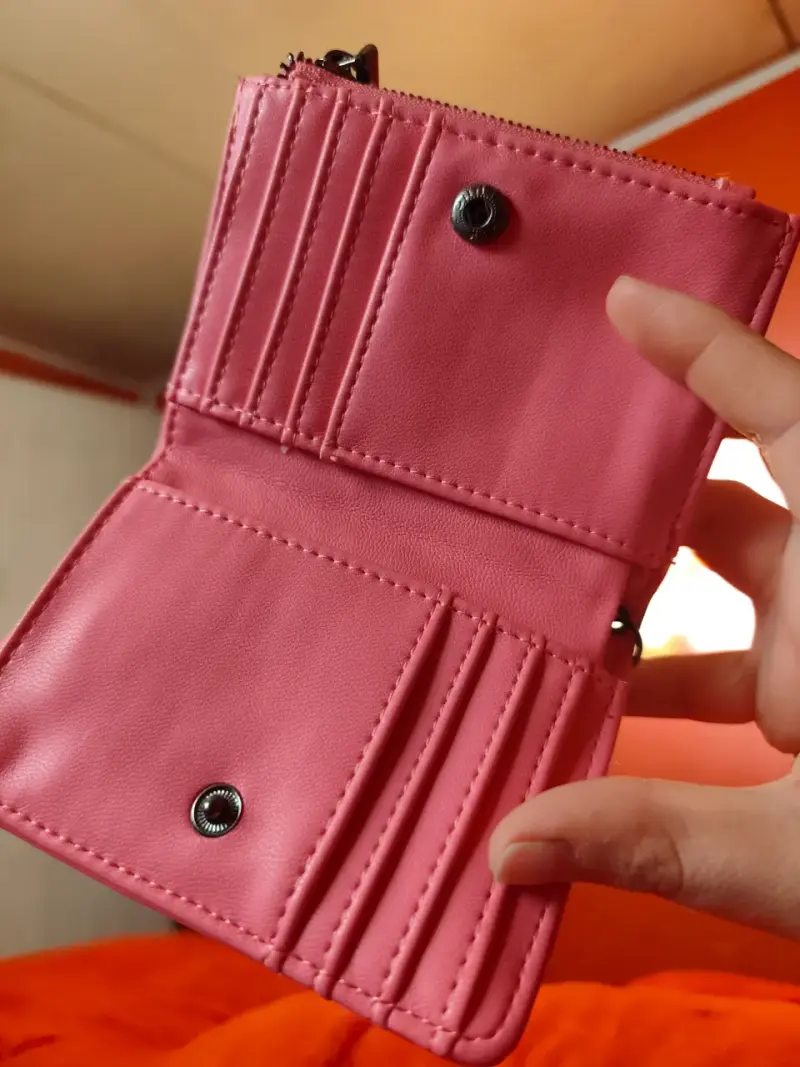 Billetera rosa acolchada Steve Madden - 2