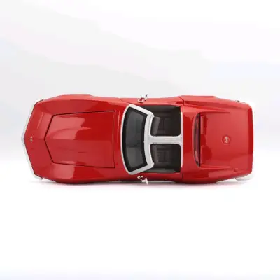 Maisto Corvette 1970 a escala 1:24 rojo - miniatura 6