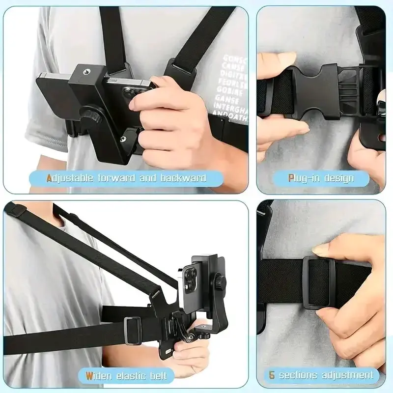 Arnés de Pecho para Teléfono Celular Ajustable - 3