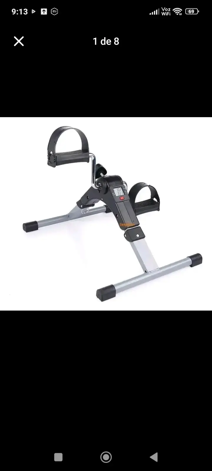 Pedalera de ejercicio con pantalla LCD - 3