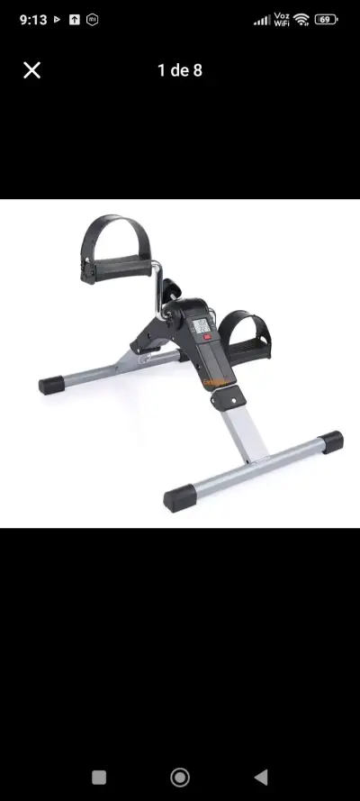 Pedalera de ejercicio con pantalla LCD - miniatura 3
