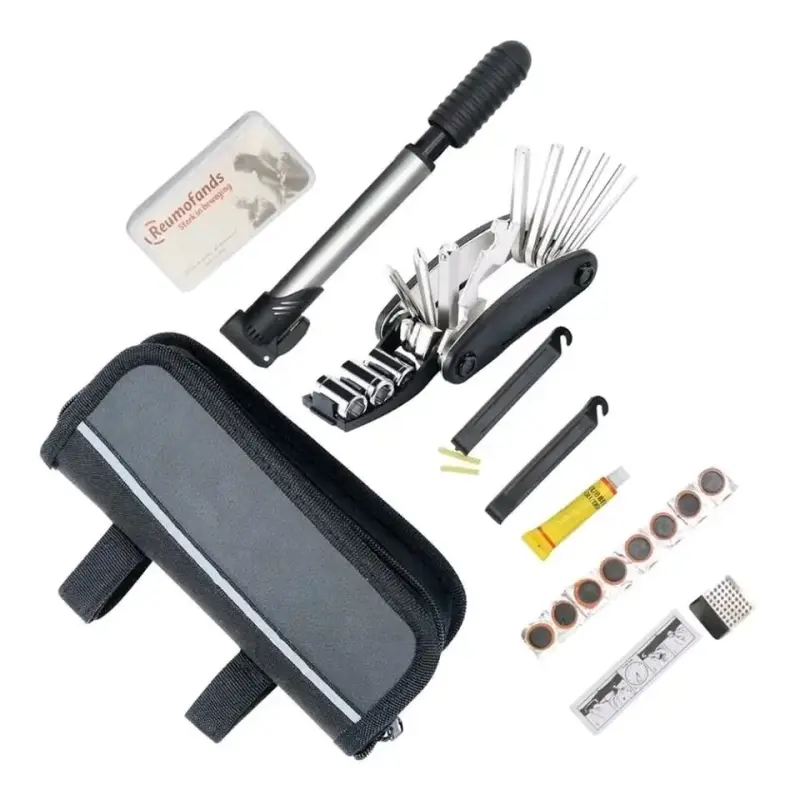 Kit de Herramientas para Bicicleta con Bomba y Bolsa - 2