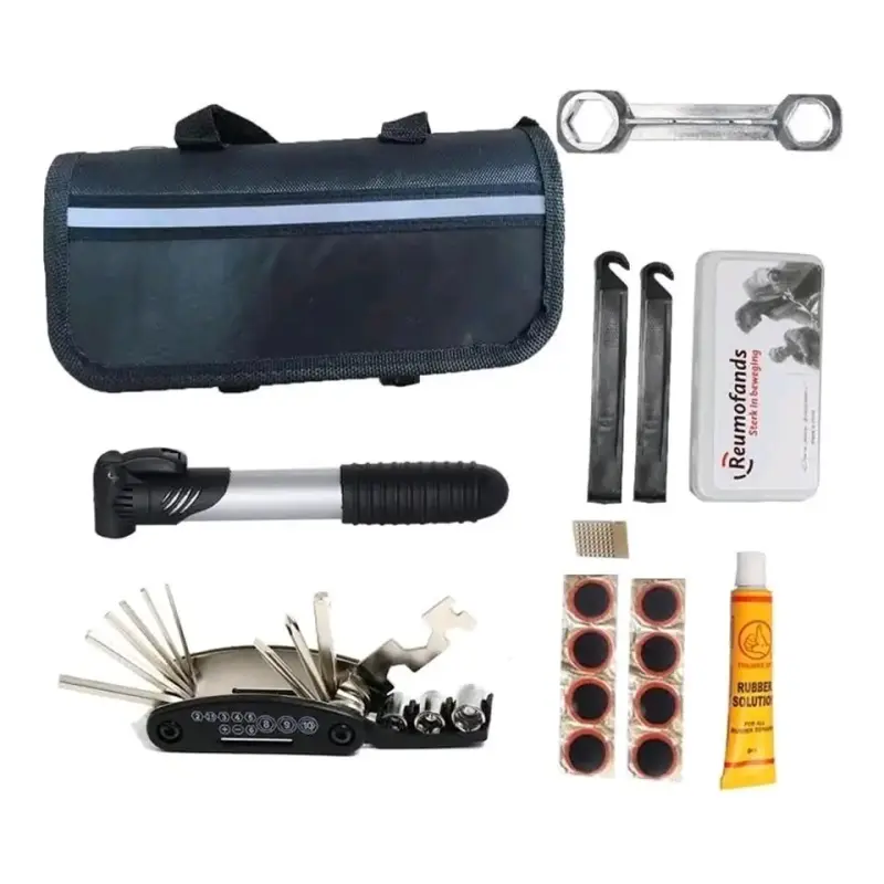 Kit de Herramientas para Bicicleta con Bomba y Bolsa - 3