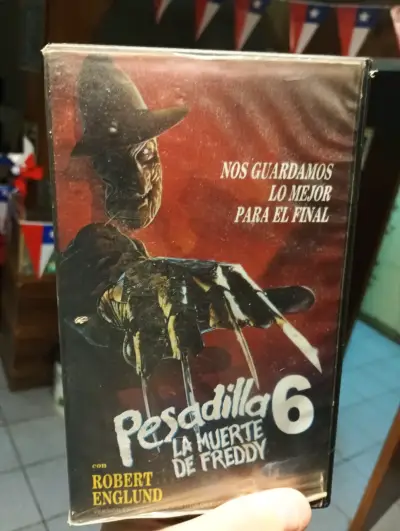 VHS Pesadilla 6: La Muerte de Freddy - miniatura 1
