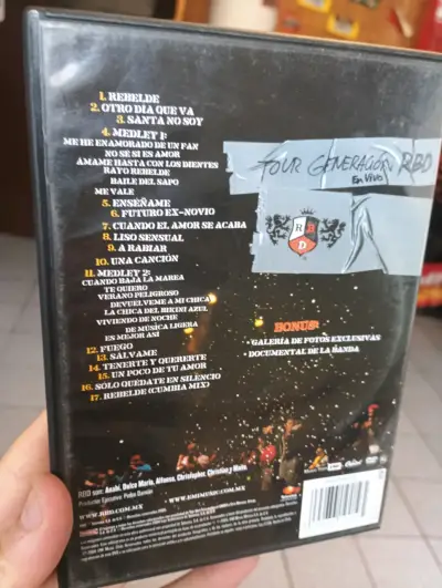 DVD Tour Generación RBD En Vivo - miniatura 2