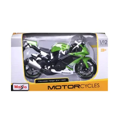 Maisto Kawasaki Ninja ZX-10R 1/12 Modelo a Escala - miniatura 1