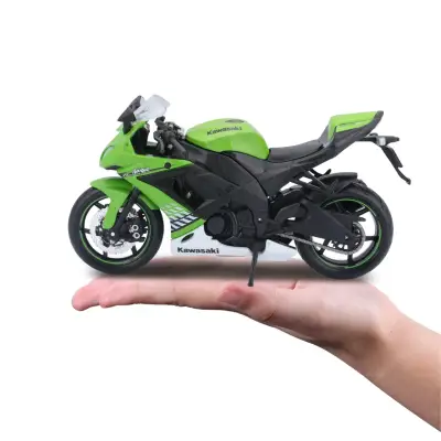 Maisto Kawasaki Ninja ZX-10R 1/12 Modelo a Escala - miniatura 2