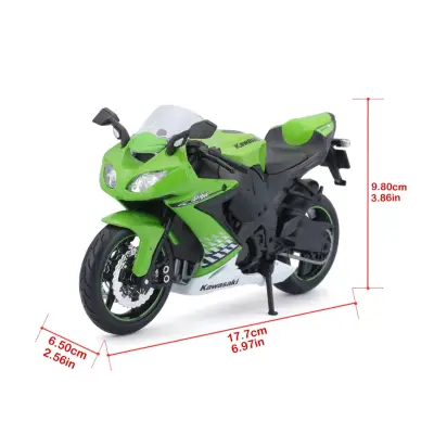 Maisto Kawasaki Ninja ZX-10R 1/12 Modelo a Escala - miniatura 3