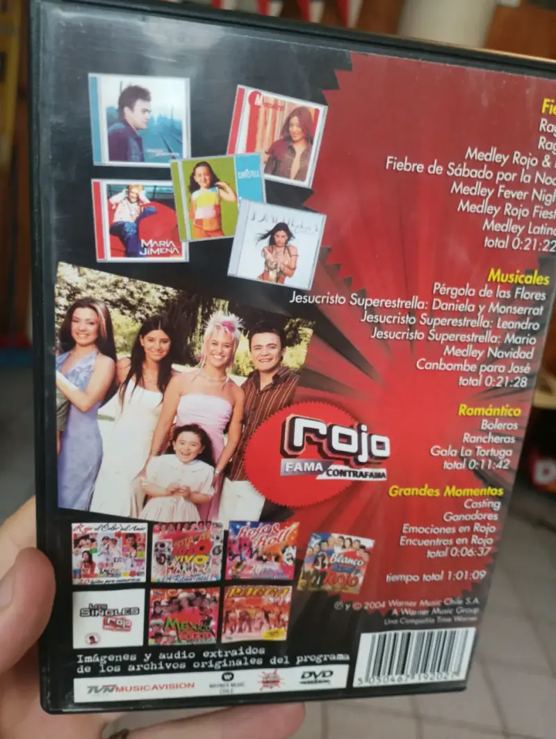DVD Los Archivos de Rojo - Momentos del Programa - 2