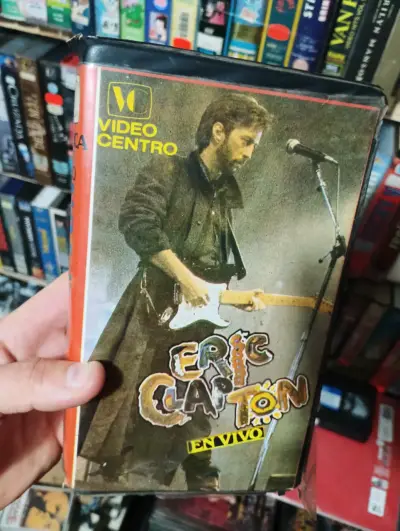 VHS Eric Clapton En Vivo Video Centro - miniatura 1