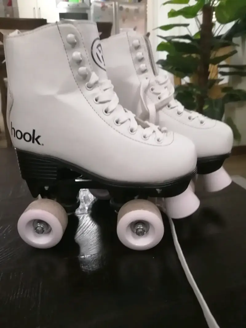 Patines de Cuatro Ruedas Blancos Hook Talla 33 - 2