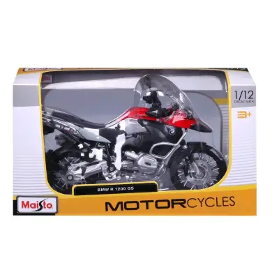 Maqueta de Moto BMW R 1200 GS a Escala 1/12 - miniatura 1