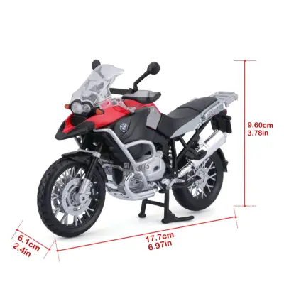 Maqueta de Moto BMW R 1200 GS a Escala 1/12 - miniatura 4