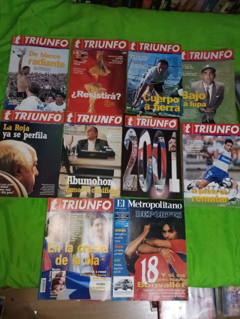 Colección de Revistas Triunfo de Fútbol - 5