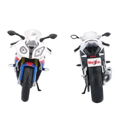 Miniatura de moto deportiva BMW S1000RR a escala - miniatura 5