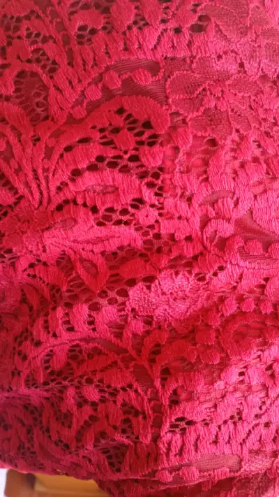 Vestido de fiesta encaje - miniatura 1