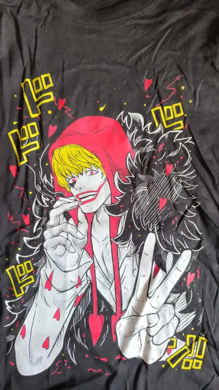 Polera One Piece Donquixote Rosinante talla XL