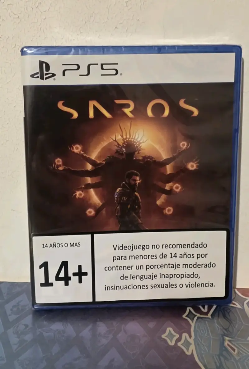 Videojuego PS5 Saros para mayores de 14 años