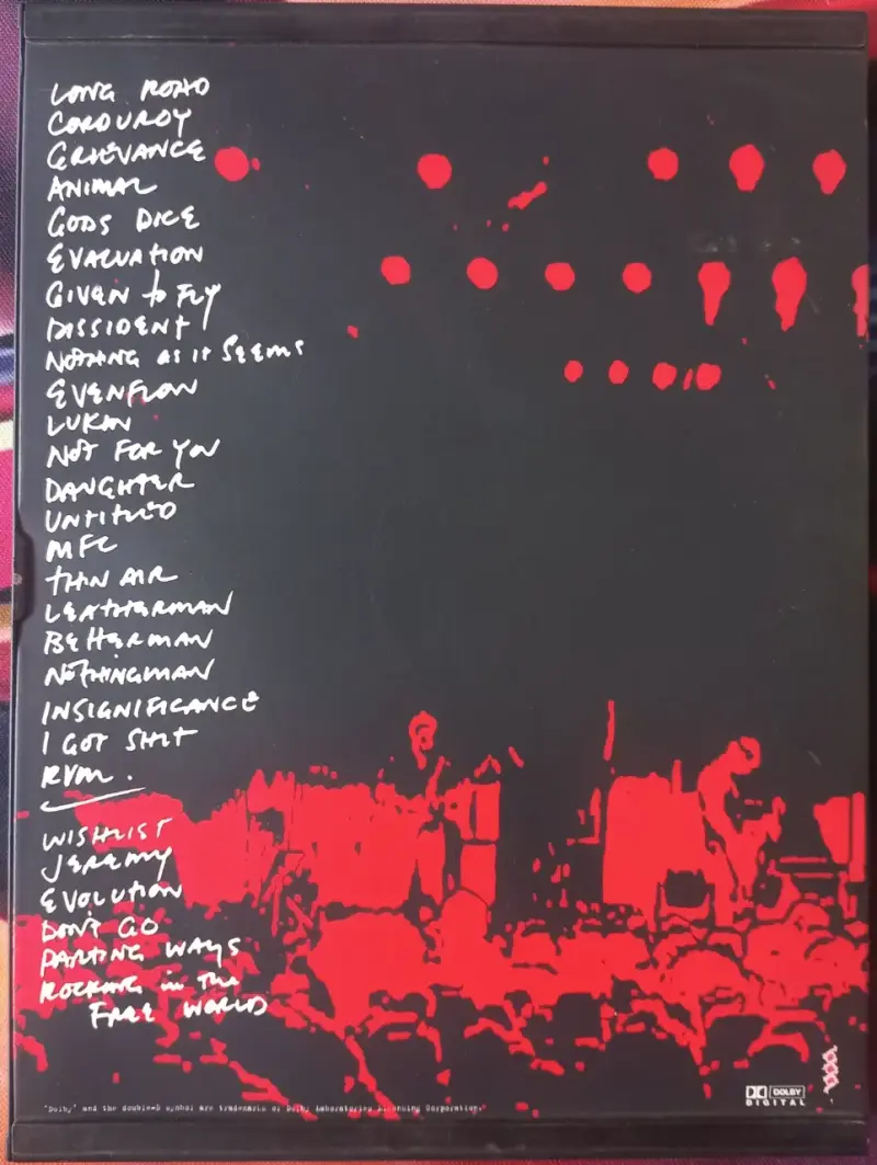 DVD Pearl Jam Touring Band 2000 - 2