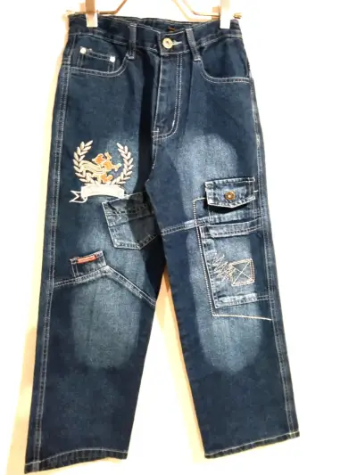 Lote  jeans de niña nuevos talla 10 y 12 - miniatura 4