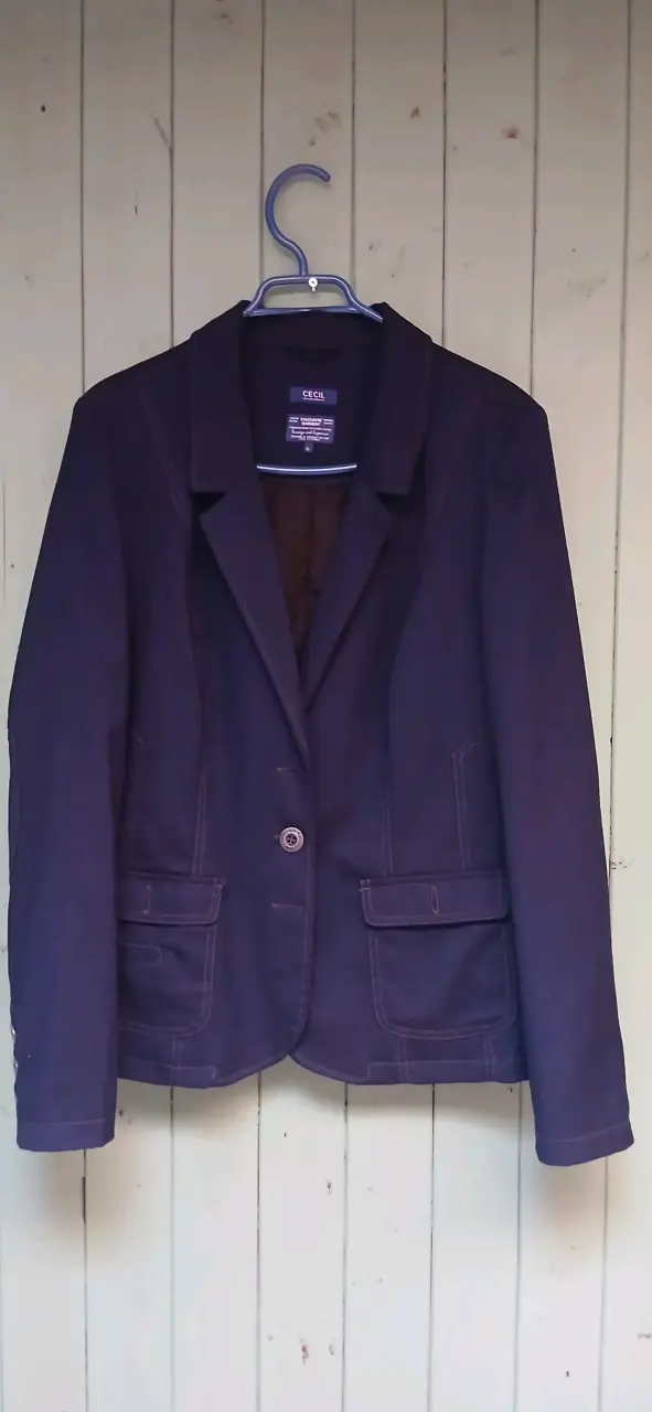 Blazer azul oscuro para mujer marca Cecil - 1