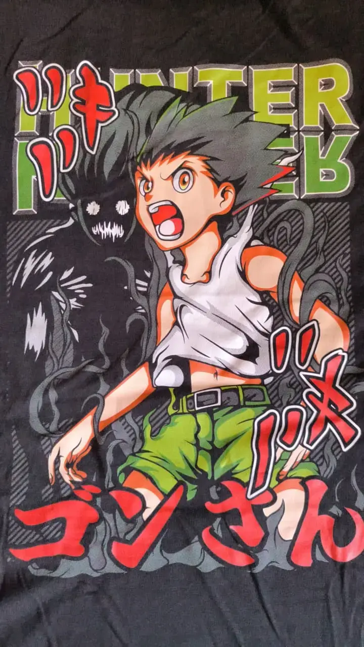 Polera anime Hunter x Hunter Gon Freecss talla M