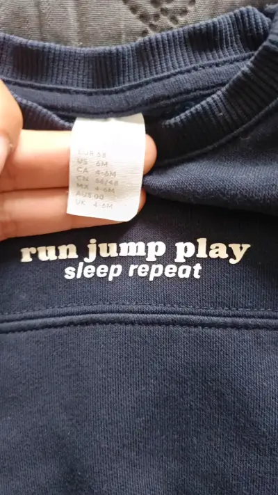 Conjunto de bebé azul marino H&M - miniatura 3