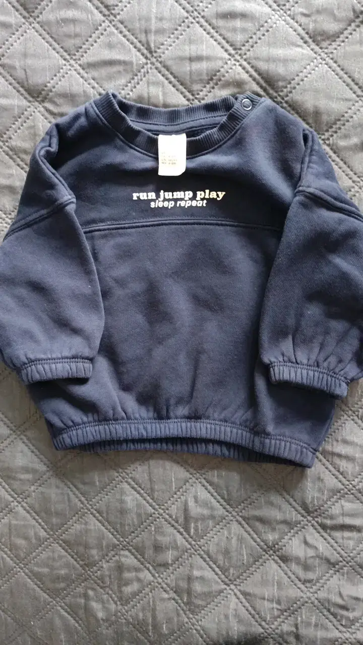 Conjunto de bebé azul marino H&M - 4