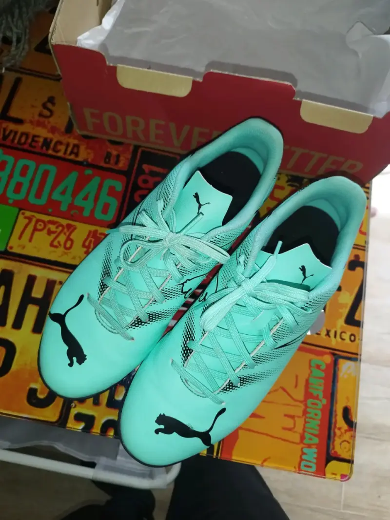 Zapatillas deportivas Puma verde menta - 1