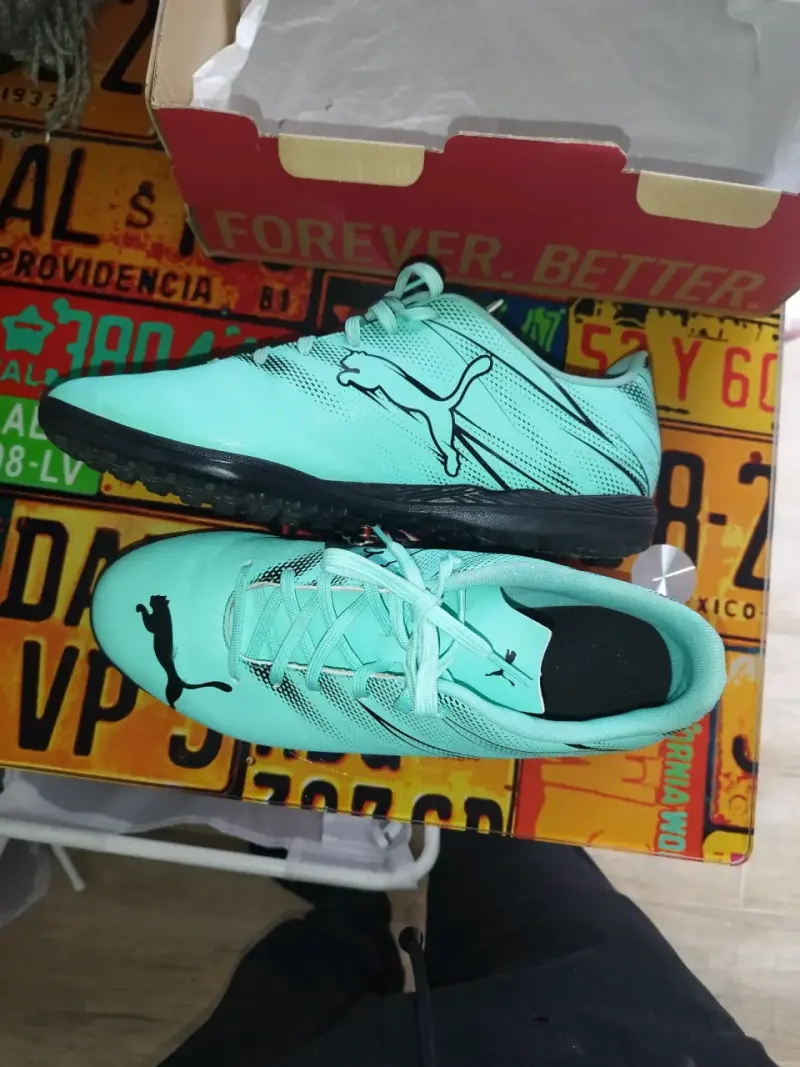 Zapatillas deportivas Puma verde menta - 3