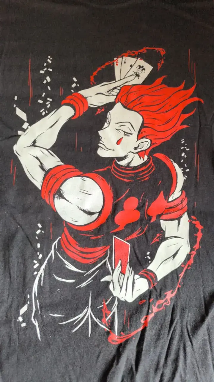 Polera Hunter x Hunter Hisoka talla XL
