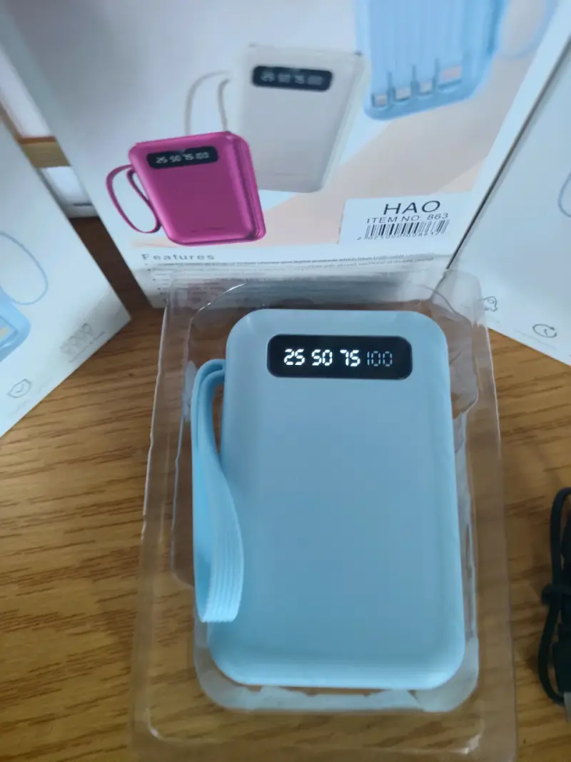 Power Bank 20000mAh con Carga Rápida - 4