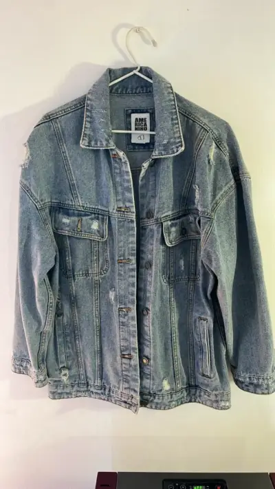 Chaqueta de mezclilla desgastada Americanino - miniatura 1