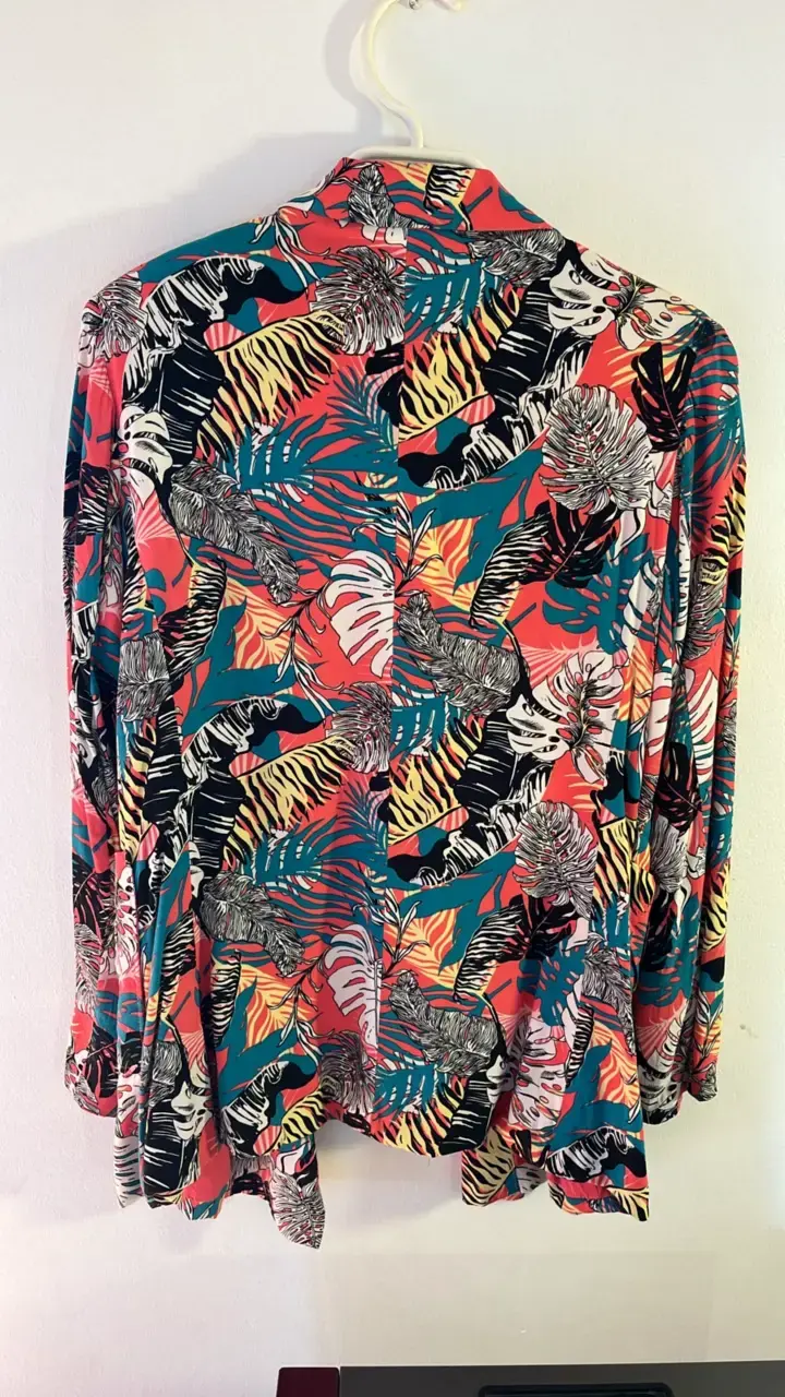 Blusa estampada tropical Sybilla talla L - 3