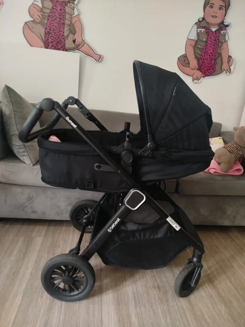 Coche Cuna Travel System Bebesit Negro - 4