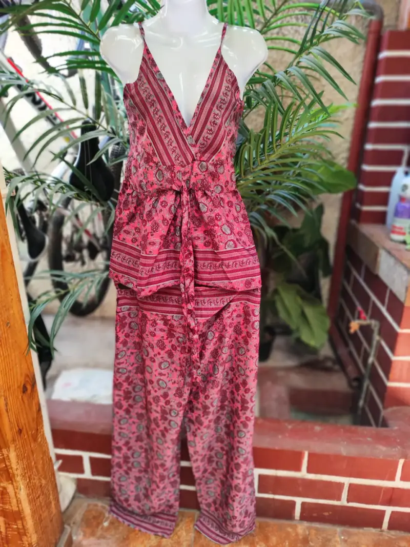 Jumpsuit estampado bohemio para mujer - 2