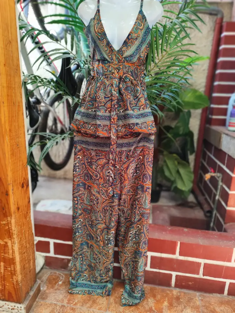 Jumpsuit estampado bohemio para mujer - 5